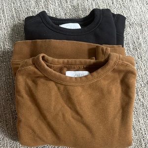 Zara kids size 6 sweatshirts